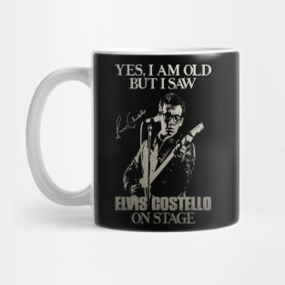 Elvis Costello /// Retro Design Mug